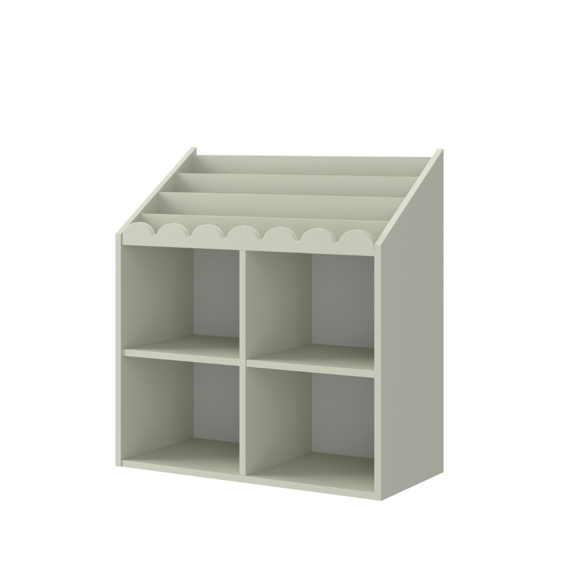 Set BOOK NOOK SAGE biblioteca cu birou + 2 scaunele GRATIS 