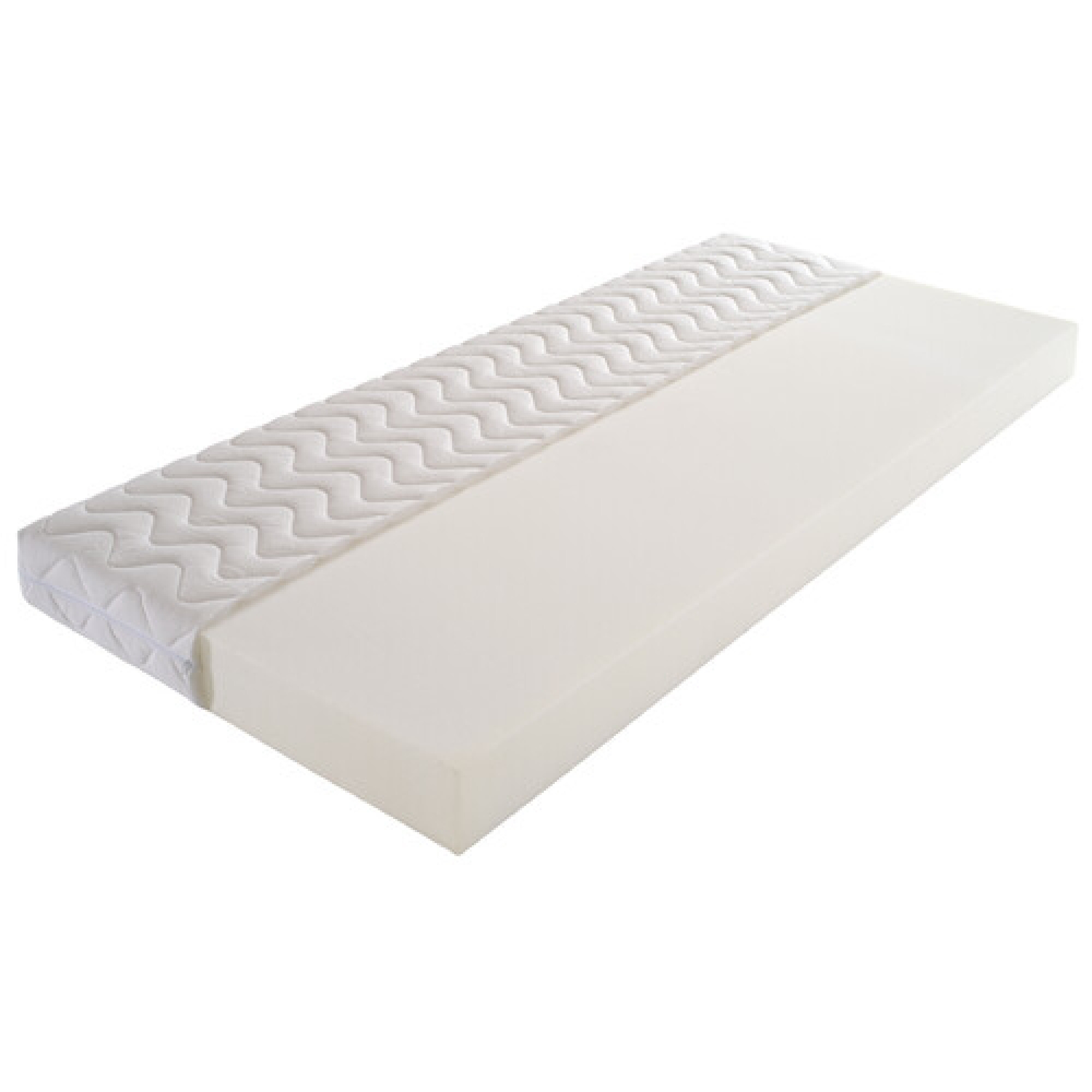 Saltea patut 70x140 cm din spuma poliuretanica antialergica, duritate medie, cu husa detasabila