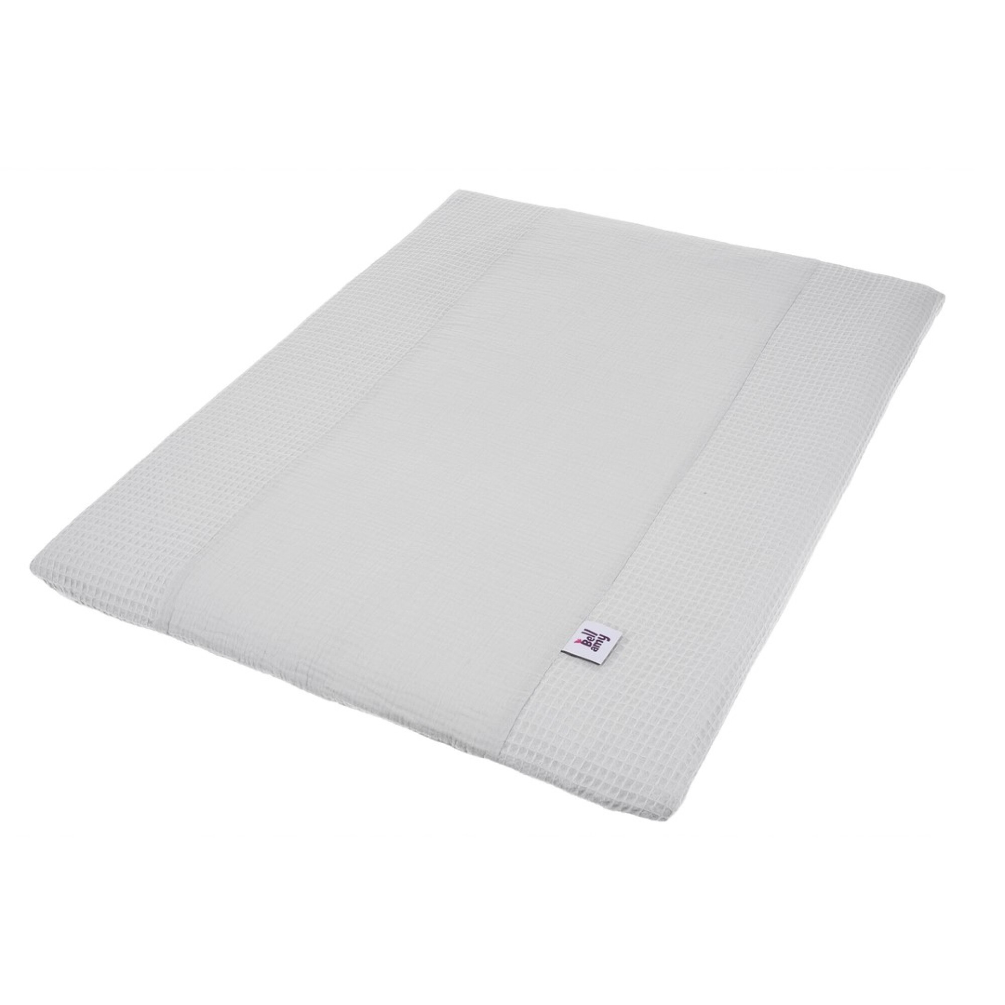 Saltea de înfășat din material waffle, cu husă și prosop, poppy