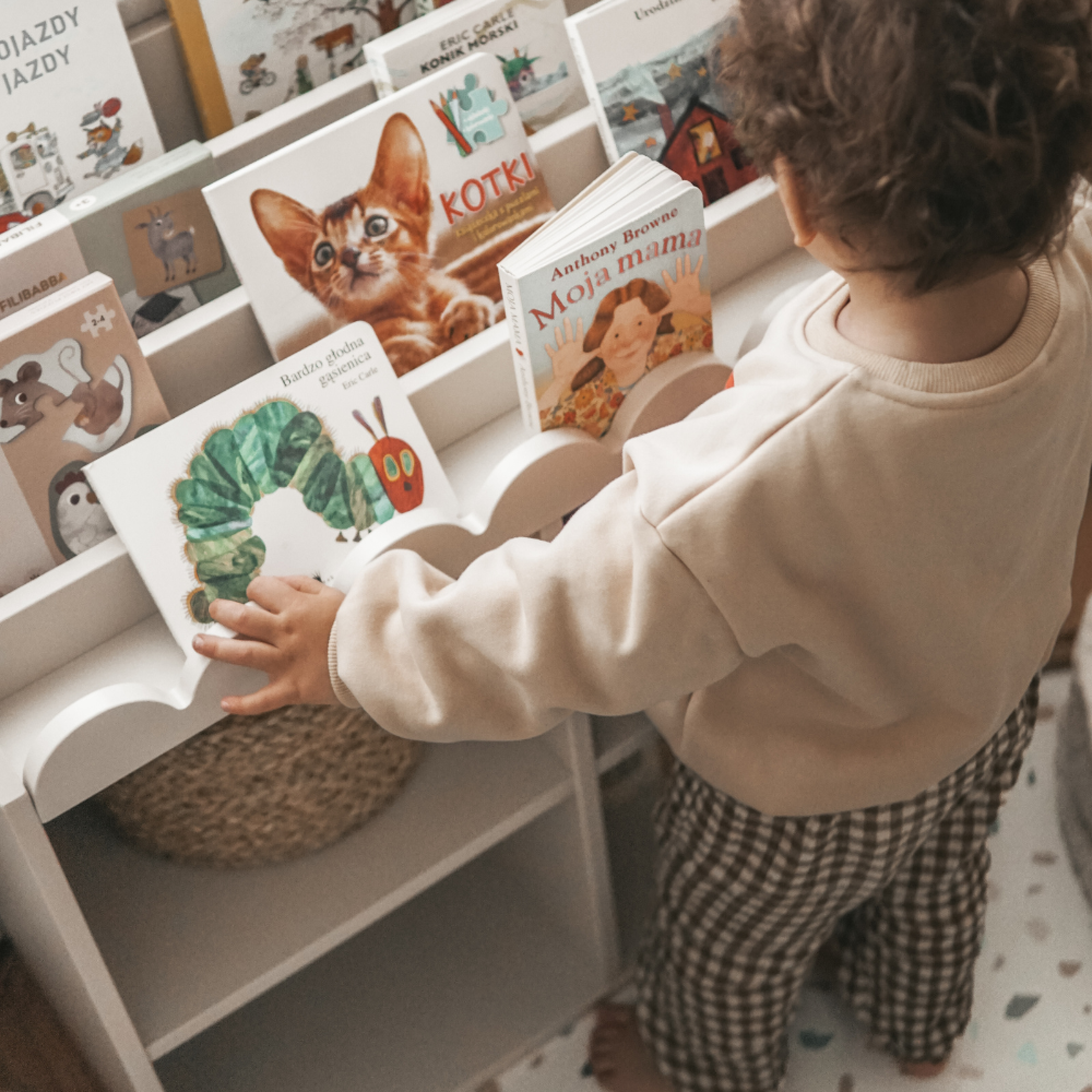 Book Nook, Biblioteca Montessori, Latte
