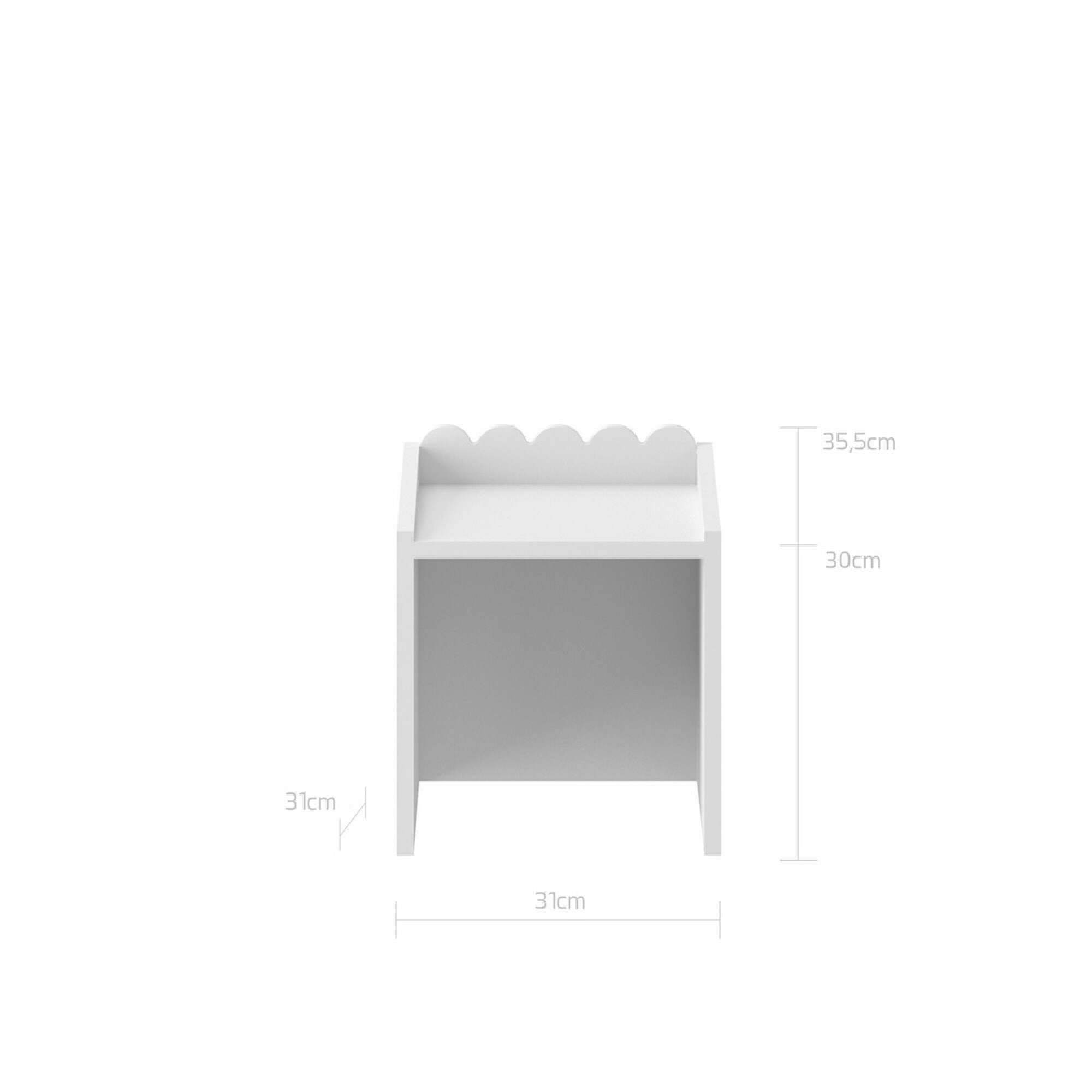 Scaun Montessori multifuncțional din colectia Book Nook Snow pentru copii