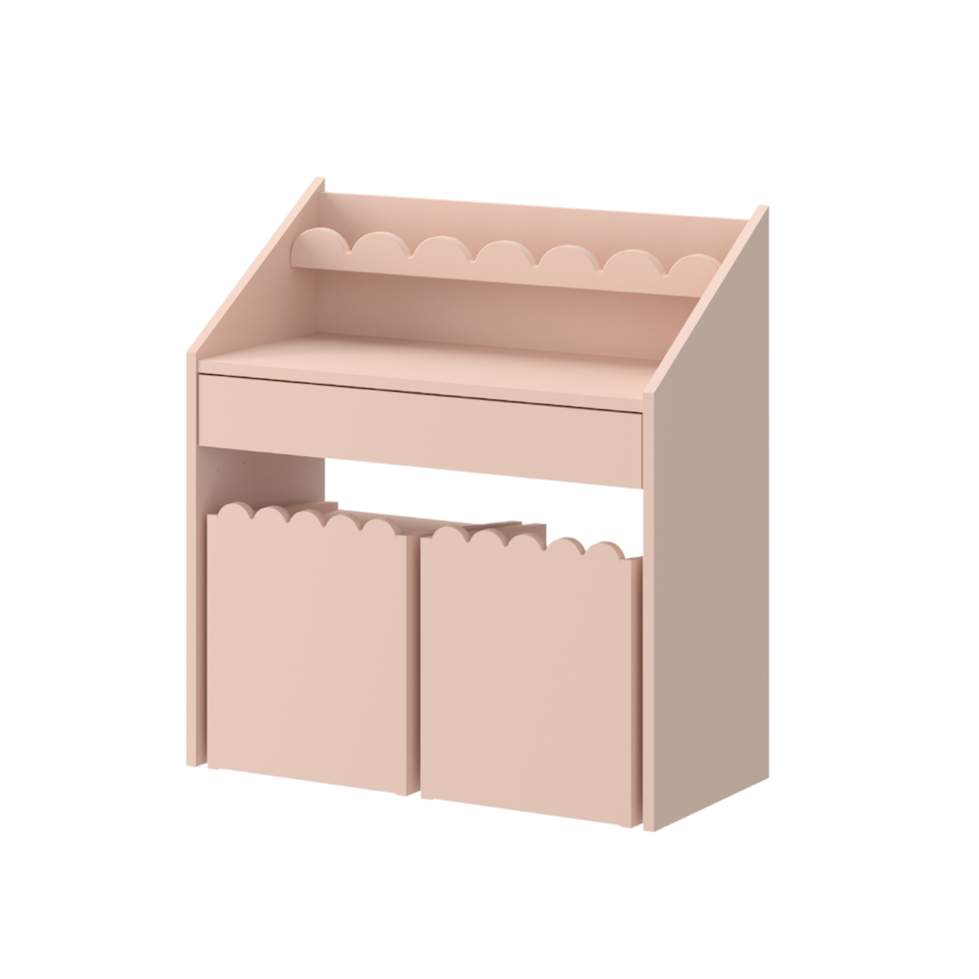 Set BOOK NOOK SUNSET biblioteca cu birou + 2 scaunele GRATIS 