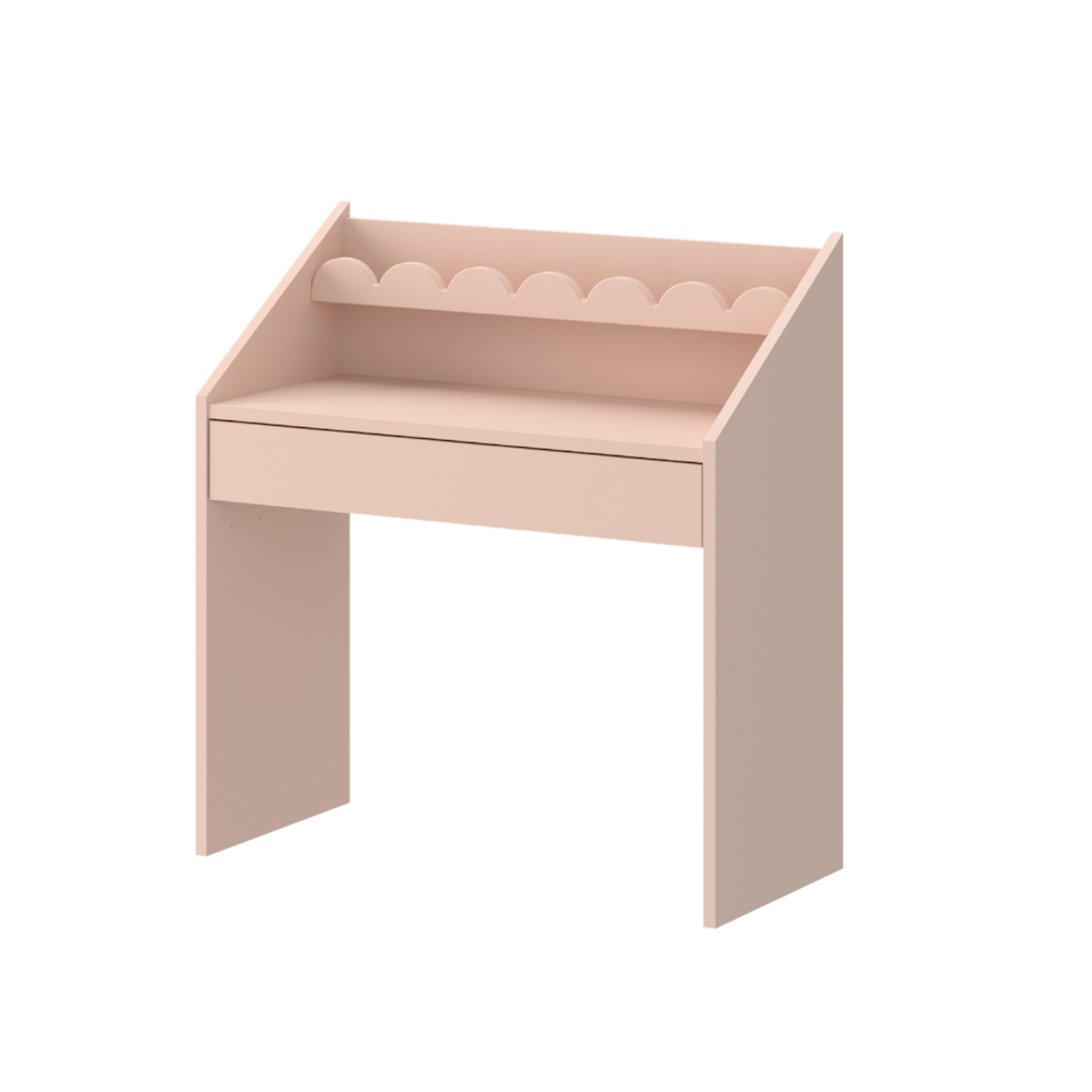 Birou Montessori compact Book Nook sunset pentru copii de pana la 7 ani