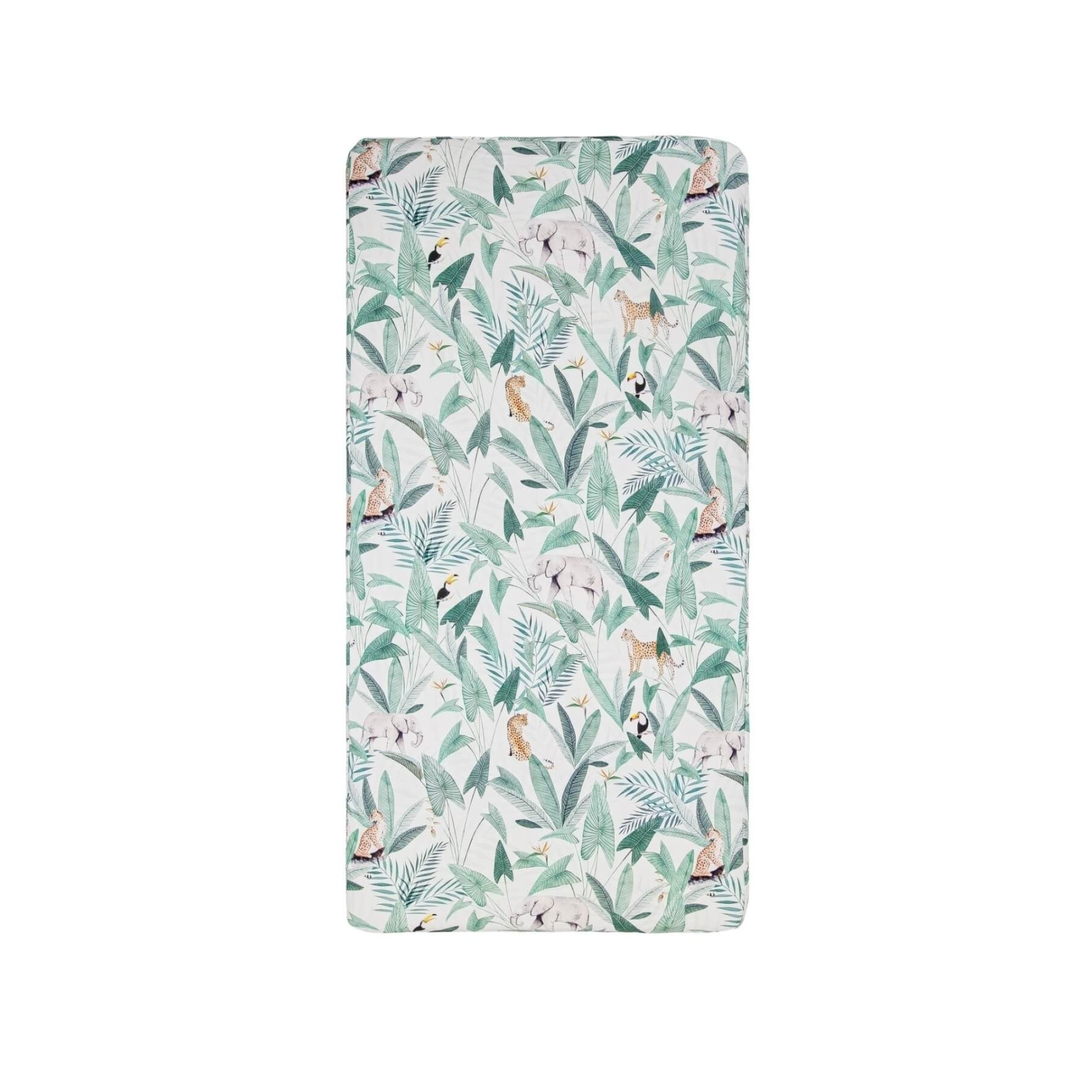 Cearsaf bumbac Jungle 70x140 cm