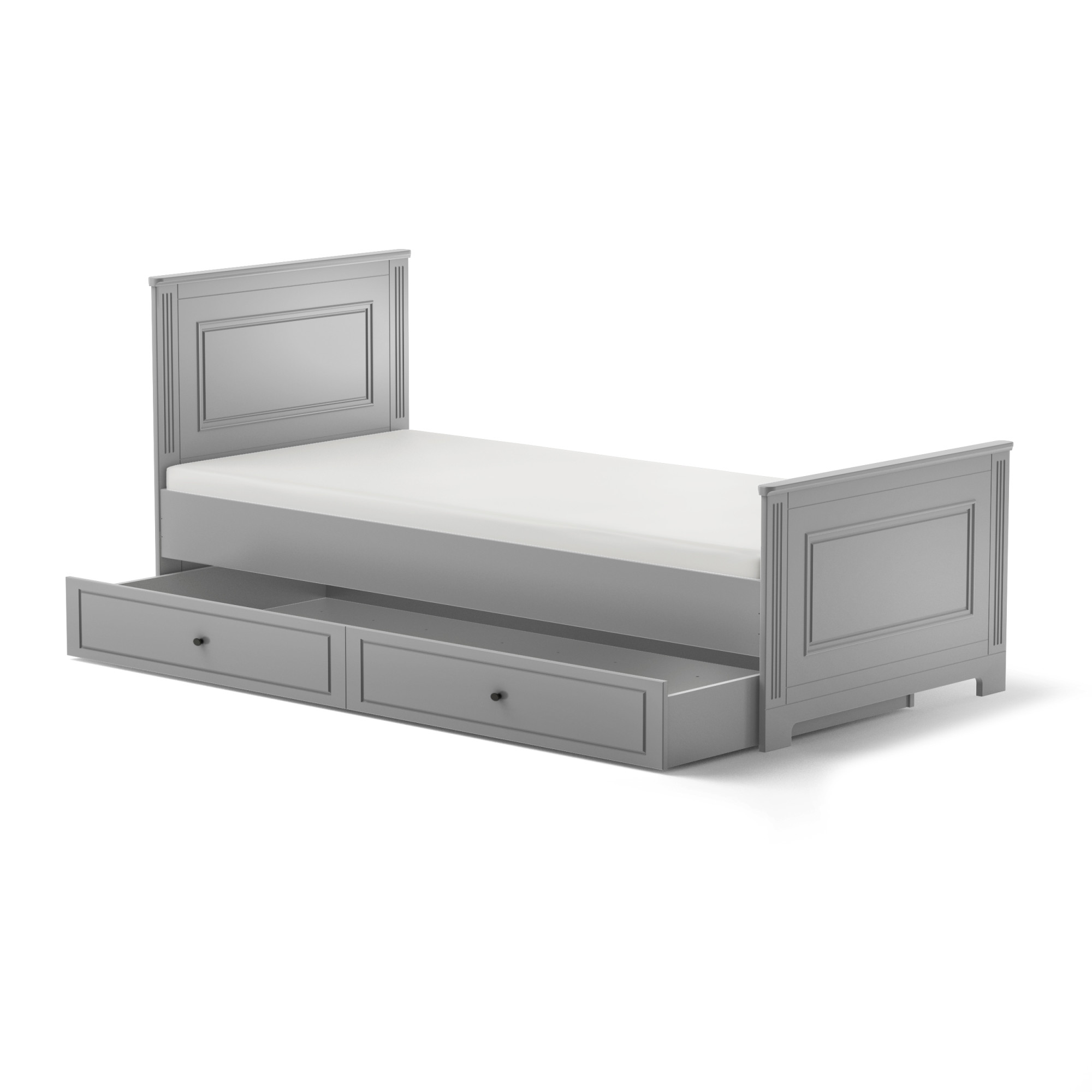Set mobila tineret 5 piese, Ines gri