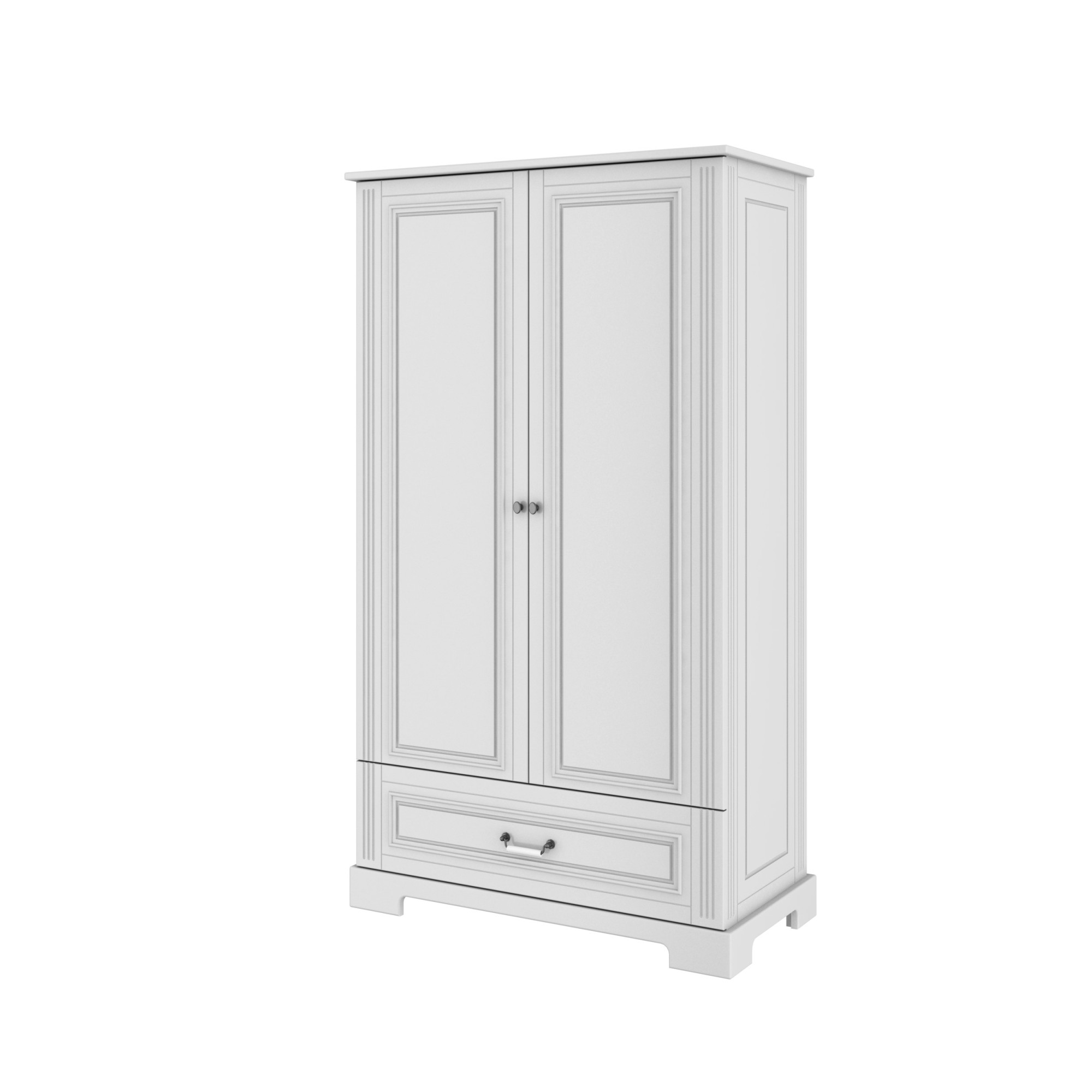 Set mobila copii 6 piese, Ines alb