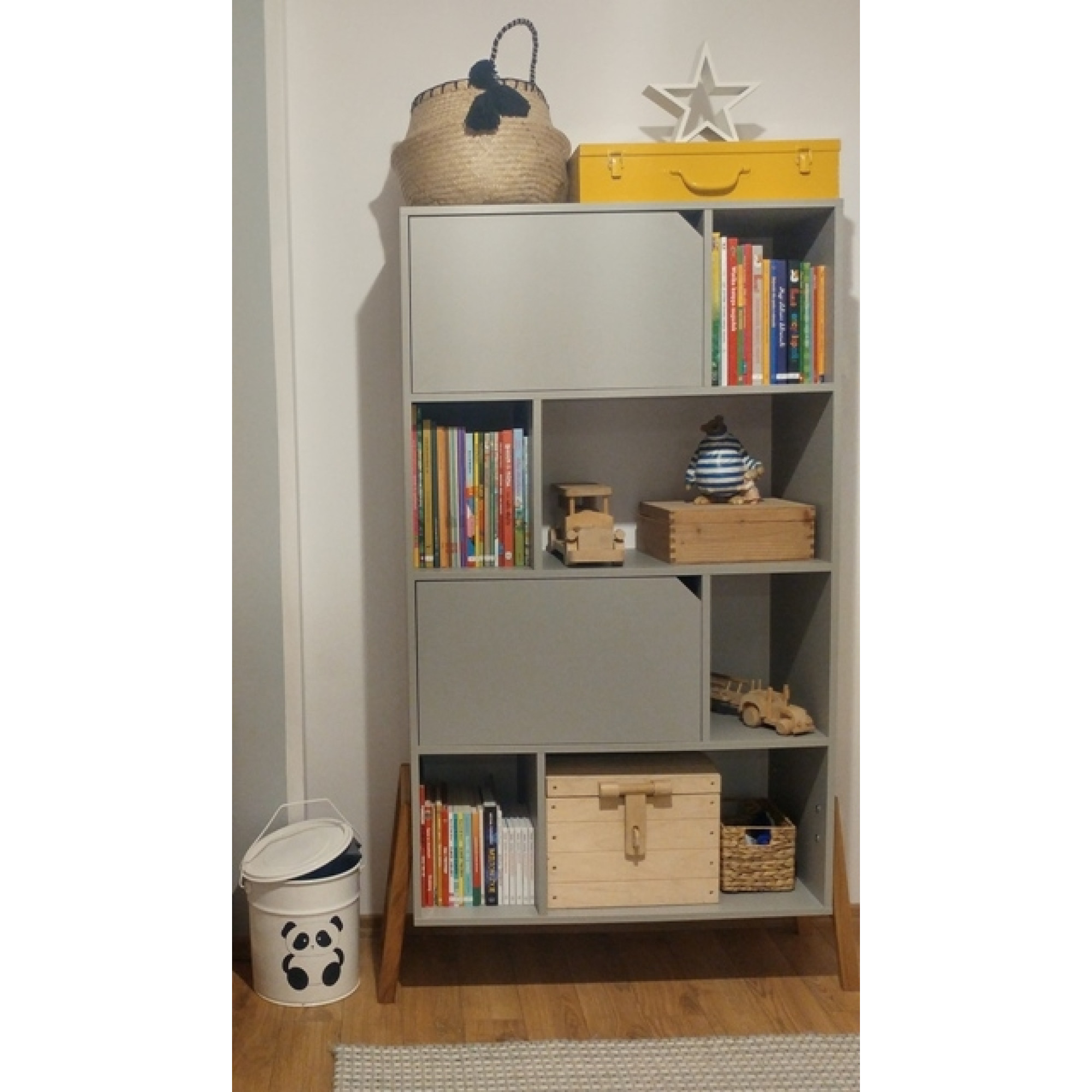 Set mobila copii 6 piese, Lotta gri