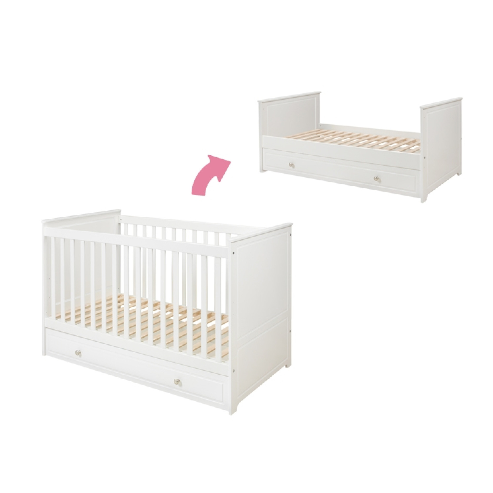 Sertar pat 70x140 Marylou