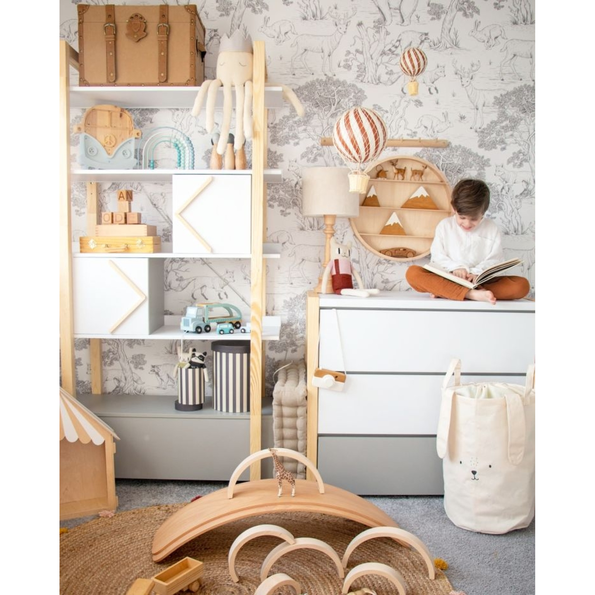 Set mobila copii 6 piese, Pinette