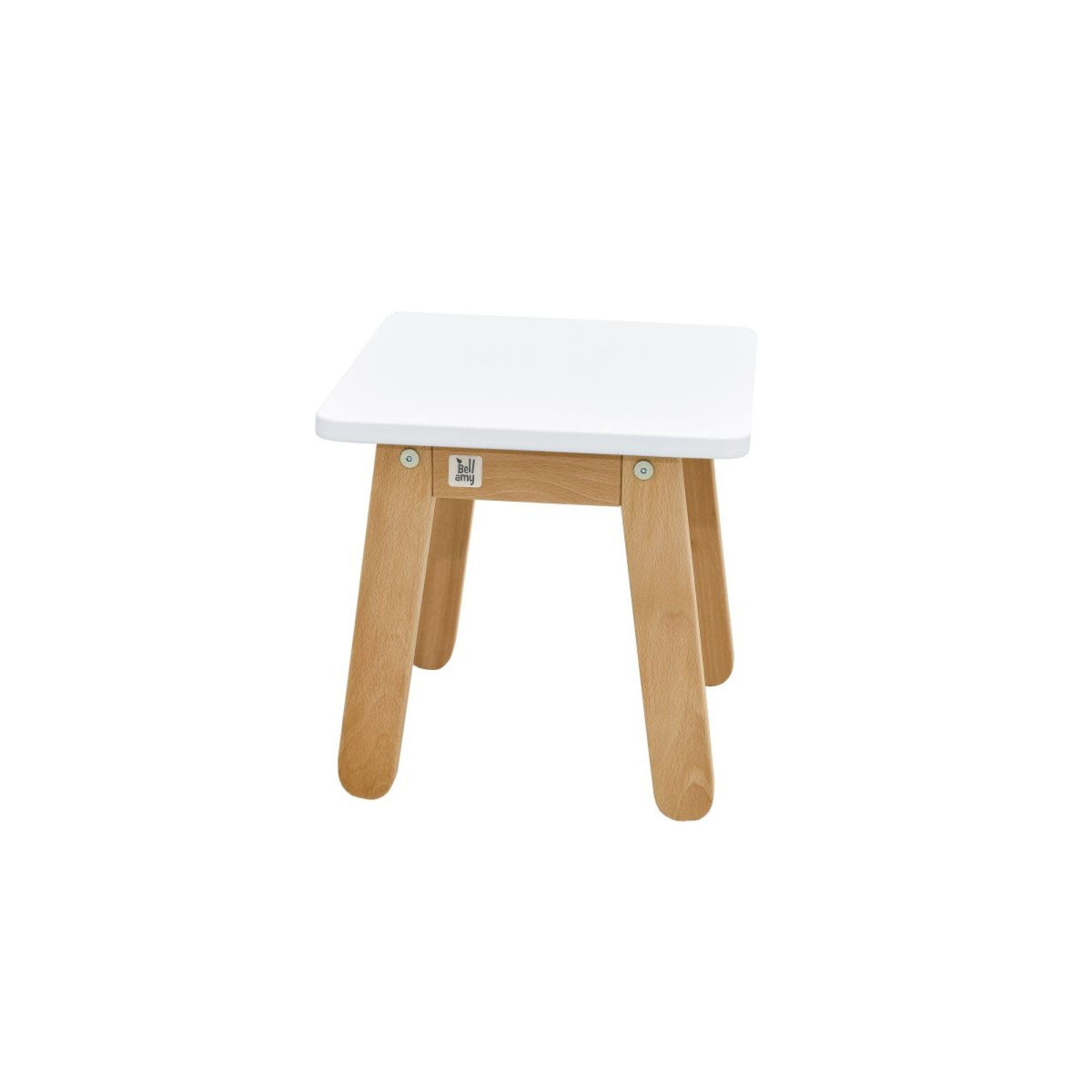 Scaun Woody alb snow white