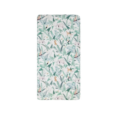 Cearsaf bumbac Jungle 70x140 cm