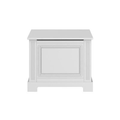Cutie de jucarii, MDF, Alb, stil clasic-romantic, colectia INES 