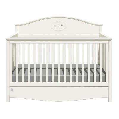 Patut bebe cu sertar, Good Night, lemn/MDF Pure, 140 x 70 cm