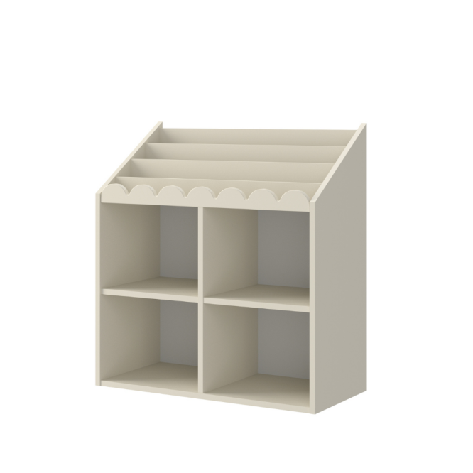 Set BOOK NOOK LATTE biblioteca cu birou + 2 scaunele GRATIS 