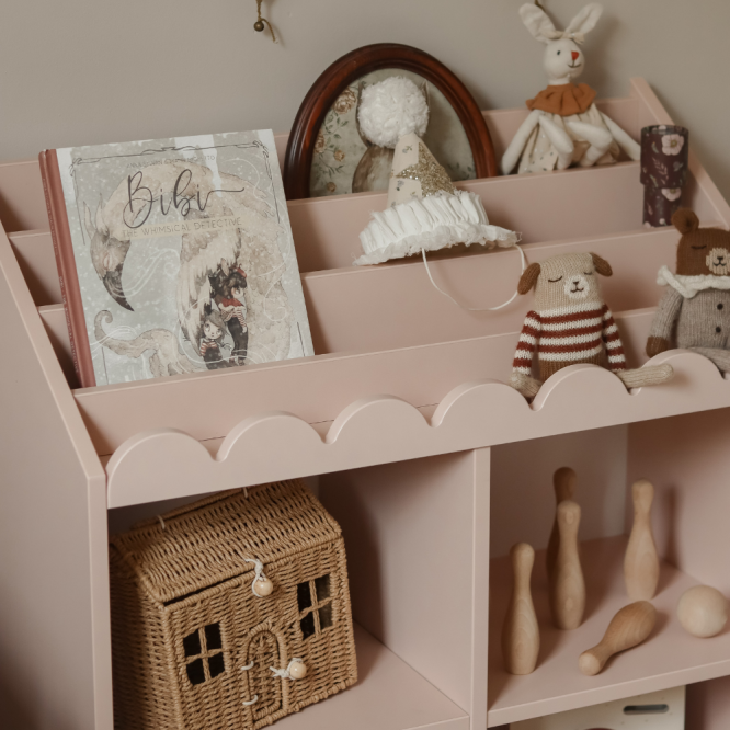 Book Nook, Biblioteca Montessori, Sunset