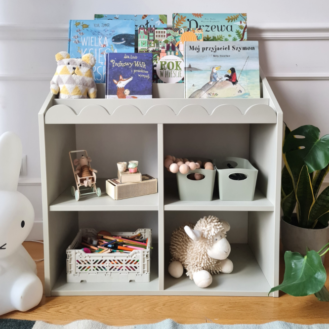 Book Nook, Biblioteca Montessori, Sage
