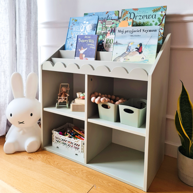 Book Nook, Biblioteca Montessori, Sage