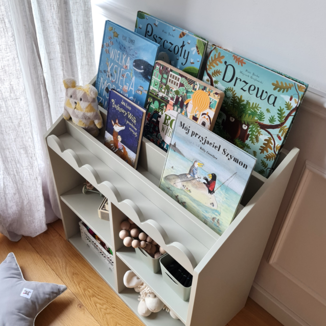 Book Nook, Biblioteca Montessori, Sage