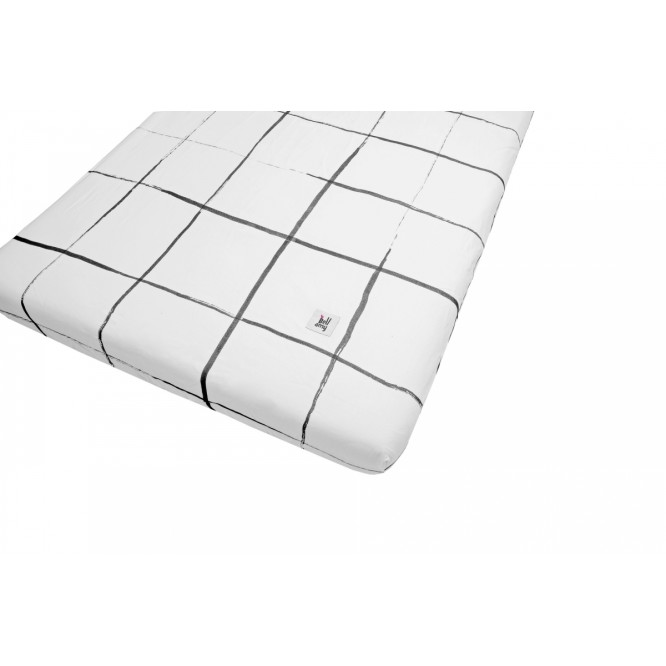Cearsaf bumbac Oh Hippo 60x120 cm