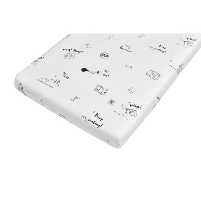 Cearsaf pentru patut 90x200 Bip Bip
