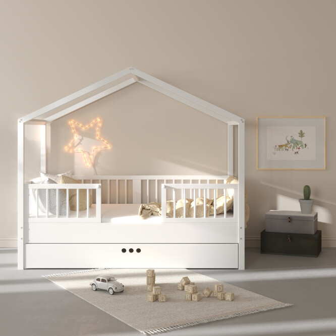 Dream Nest, sertar alb, 80x160