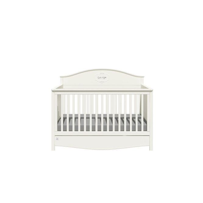 Patut bebe cu sertar, Good Night, lemn/MDF Pure, 140 x 70 cm