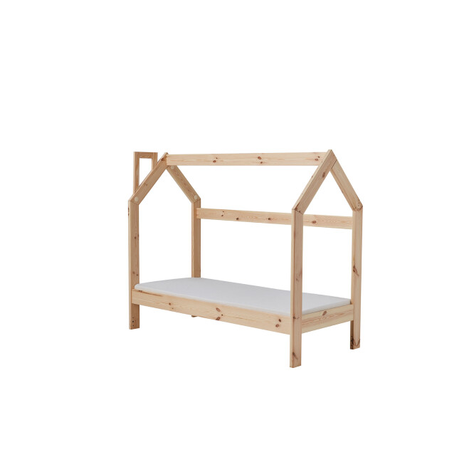House bed Montessori, lemn de pin, 70x160 cm