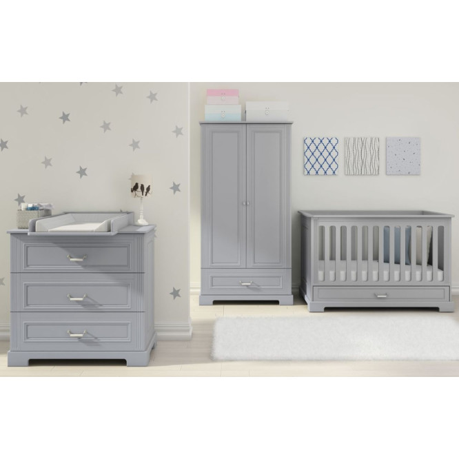Set mobila copii 6 piese, Ines gri