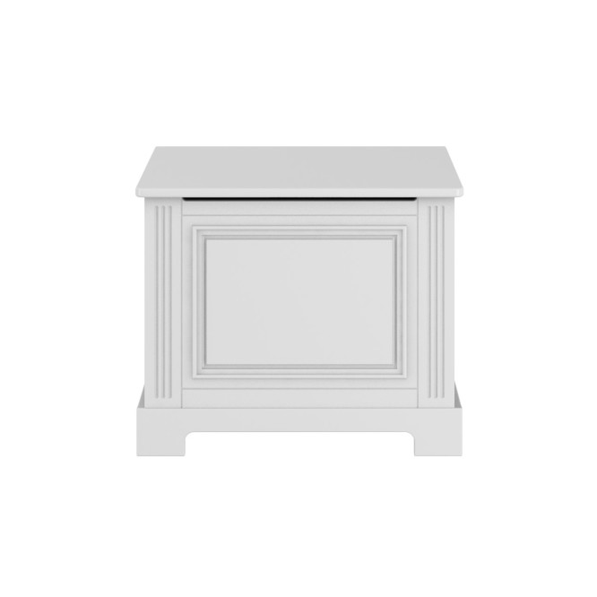 Cutie de jucarii, MDF, Alb, stil clasic-romantic, colectia INES 