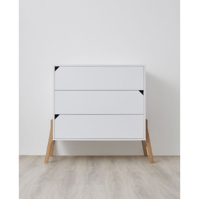 Set mobila copii 6 piese, Lotta alb