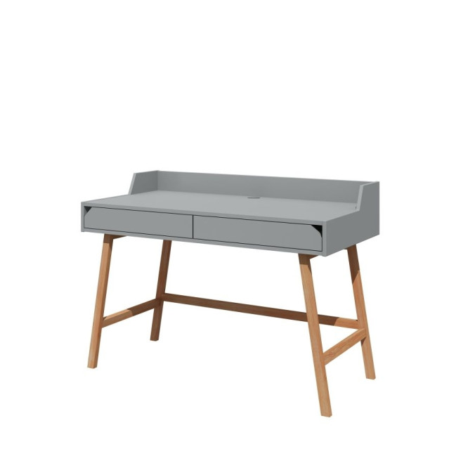 Set mobila tineret 5 piese, Lotta gri