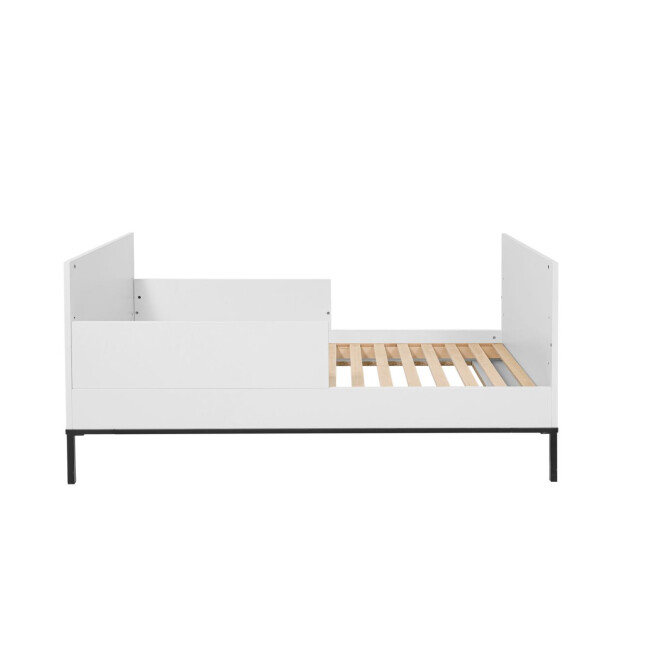 Patut bebe Lumi, transformabil, Modern, Lemn de Pin, picioare metalice, 70x140 cm