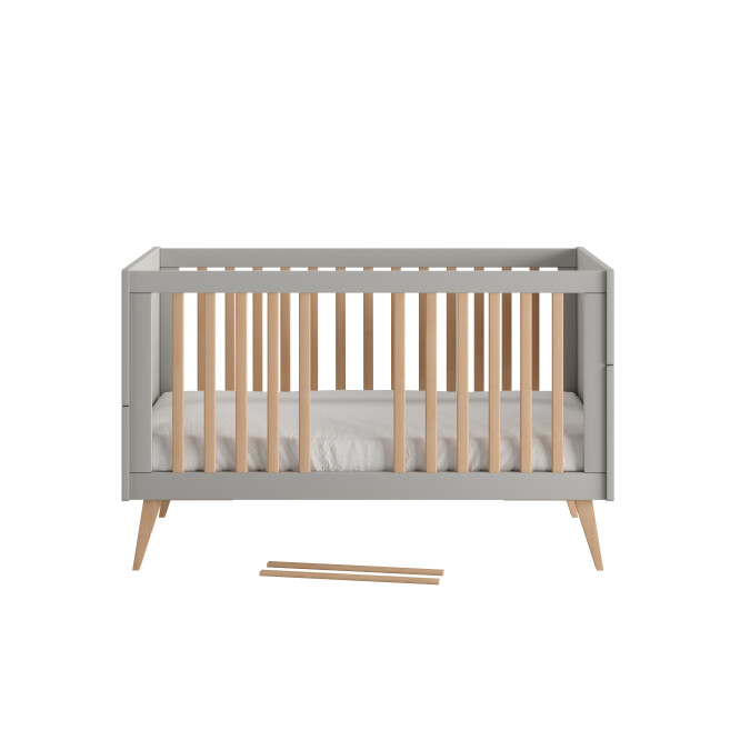 Patut bebe transformabil, Swing gri 60x120