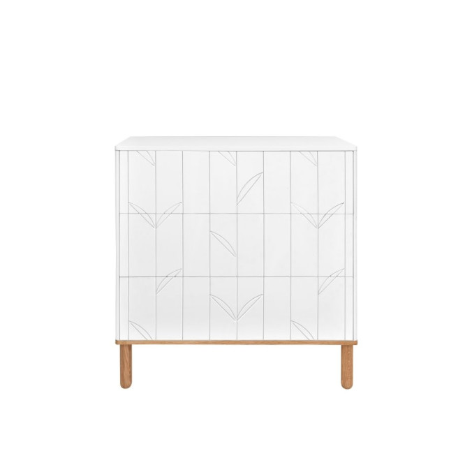 Comoda 3 sertare, MDF, lemn de stejar, colectia Toteme Botanic