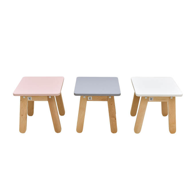 Scaun Woody gri neutru